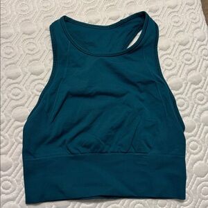 LuluLemon Teal Racerback Sports Bra
